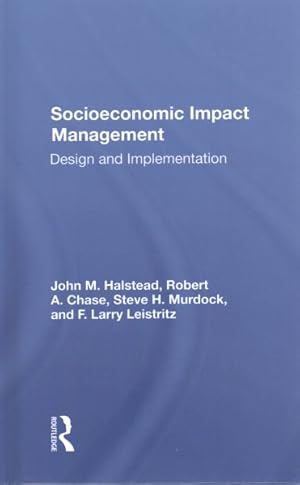 Seller image for Socioeconomic Impact Management : Design and Implementation for sale by GreatBookPrices