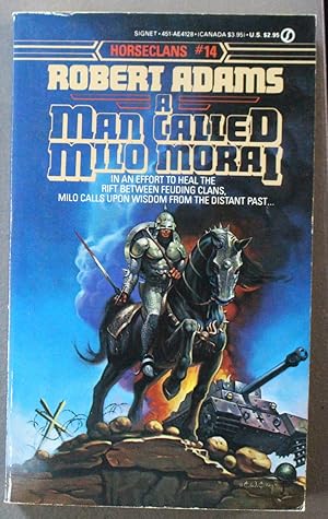 Imagen del vendedor de A Man Called Milo Morai (1986; Book #14 in the Horseclans Series) a la venta por Comic World