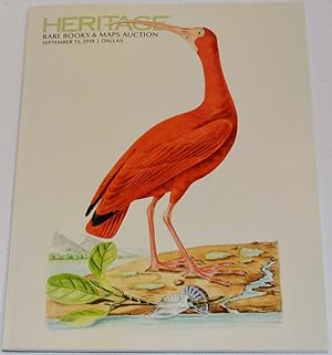 Heritage; Rare Books & Maps Auction, Dallas, September 13, 2018. Auction #6193