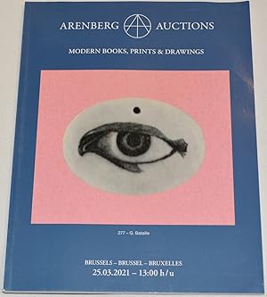 Arenberg Auctions: Modern Books, Prints & Drawings. Brussels, 25.03.2021; Auction #13