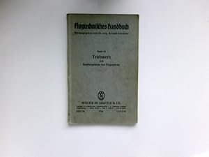 Seller image for Triebwerk und Sondergebiete des Flugwesens : Flugtechnisches Handbuch, Band III. for sale by Antiquariat Buchhandel Daniel Viertel