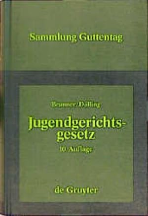 Seller image for Jugendgerichtsgesetz: Kommentar. Sammlung Guttentag. for sale by Antiquariat Thomas Haker GmbH & Co. KG