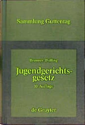 Bild des Verkufers fr Jugendgerichtsgesetz: Kommentar. Sammlung Guttentag. zum Verkauf von Antiquariat Thomas Haker GmbH & Co. KG