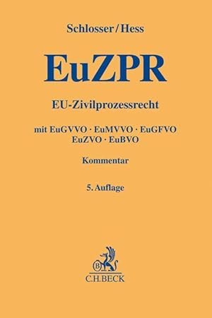 Bild des Verkufers fr EU-Zivilprozessrecht zum Verkauf von moluna