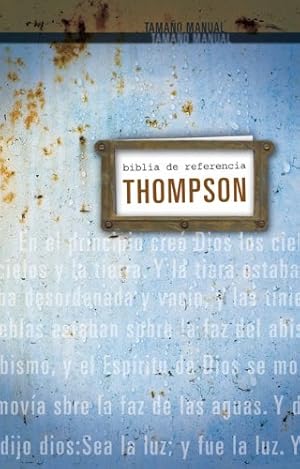 Bild des Verkufers fr Biblia de referencia Thompson RVR 1960, tamaño personal (Spanish Edition) by Zondervan [Hardcover ] zum Verkauf von booksXpress