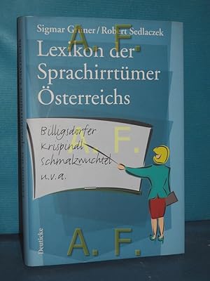 Seller image for Lexikon der Sprachirrtmer sterreichs for sale by Antiquarische Fundgrube e.U.
