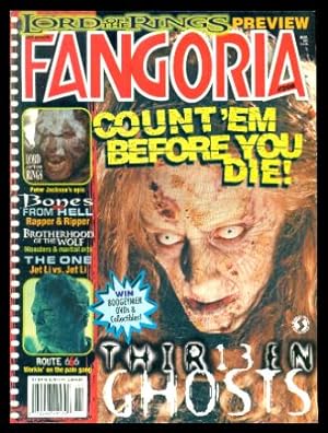 Bild des Verkufers fr FANGORIA - 208 - November 2001 - Lord of the Rings Preview zum Verkauf von W. Fraser Sandercombe