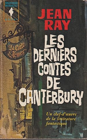 Bild des Verkufers fr LES DERNIERS CONTES DE CANTERBURY zum Verkauf von Librairie l'Aspidistra