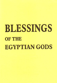 Bild des Verkufers fr Blessings of the Egyptian Gods zum Verkauf von Daemonic Dreams Occult Book Store