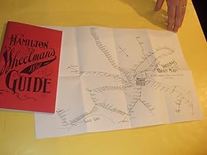 Bild des Verkufers fr 1897 Wheelman's Guide with Map Giving a Description of Eight Different Routes from Hamilton (to Burlington; Toronto; Port Dover; Stratford; Owen Sound; Niagara Falls; Windsor & List & names leading Bicycle Clubs)( Ontario Cycling ) zum Verkauf von Leonard Shoup