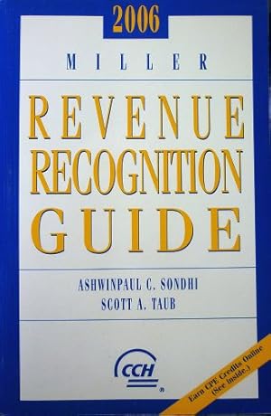 Immagine del venditore per Miller Guide to Revenue Recognition 2006 venduto da WeBuyBooks