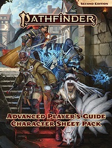 Seller image for Pathfinder Advanced Player\ s Guide Character Sheet Pack (P2) for sale by moluna