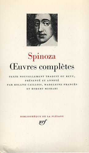 Image du vendeur pour Spinoza oeuvres completes mis en vente par dansmongarage