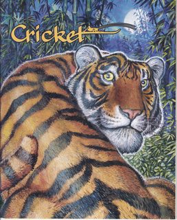 Seller image for CRICKET Magazine June 2005 Volume 32 No. 10 (S.G. Brooks- Big Cats Cover) for sale by Never Too Many Books