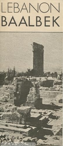 Seller image for Baalbek, Lebanon Tourism Brochure Circa 1970s for sale by Whiting Books