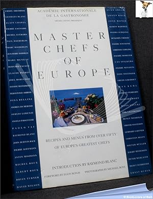 Seller image for Master Chefs of Europe for sale by BookLovers of Bath