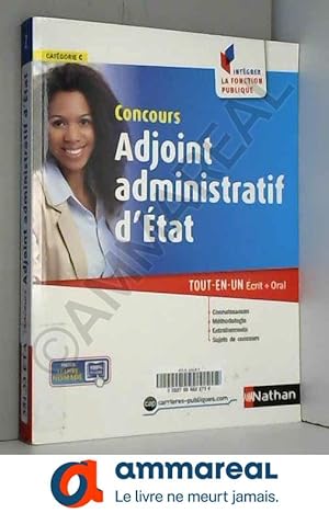 Image du vendeur pour Concours Adjoint administratif d'Etat mis en vente par Ammareal