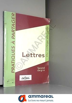 Seller image for Lettres : niveau collge-lyce for sale by Ammareal