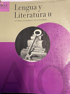 LENGUA Y LITERATURA II. GENEROS LITERARIOS Y NO LITERARIOS.