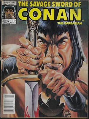 Seller image for SAVAGE SWORD OF CONAN The Barbarian: Aug 1987, #139 for sale by Books from the Crypt