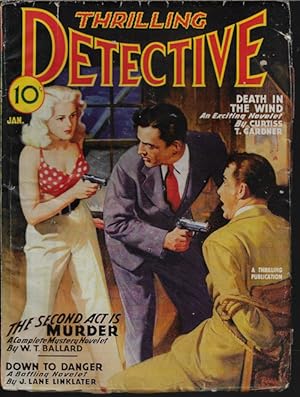 Image du vendeur pour THRILLING DETECTIVE: January, Jan. 1946 mis en vente par Books from the Crypt