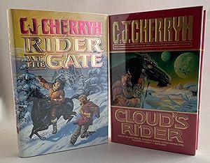 Bild des Verkufers fr The Finisterre Series: Book One - Rider at the Gate; Book Two - Cloud's Rider zum Verkauf von Dusty Spine Rare Books