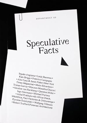 Image du vendeur pour Speculative Facts mis en vente par GreatBookPricesUK