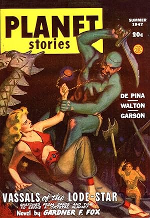 Seller image for Planet Stories Summer 1947 for sale by Ziesings