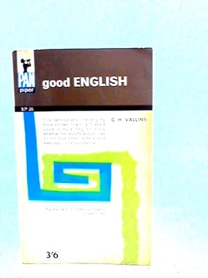 Immagine del venditore per Good English. How To Write It venduto da World of Rare Books