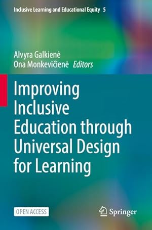 Seller image for Improving Inclusive Education through Universal Design for Learning for sale by AHA-BUCH GmbH