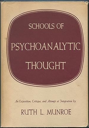 Seller image for Schools of Psychoanalytic Thought: An Exposition, Critique, and Attempt at Integration for sale by Between the Covers-Rare Books, Inc. ABAA