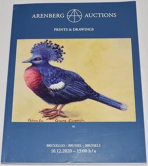 Arenberg Auctions: Prints & Drawings. Brussels, 10.12.2020; Auction #11