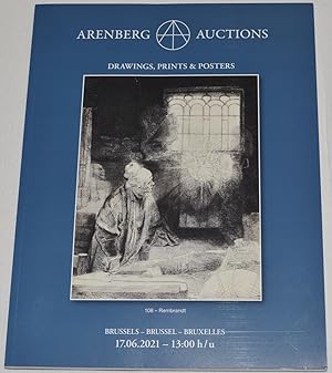 Arenberg Auctions: Drawings, Prints & Posters. Brussels, 17.06.2021; Auction #15