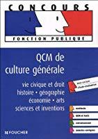 Imagen del vendedor de Qcm De Culture Gnrale : Vie Civique Et Droit, Histoire, Gographie, Arts, Sciences Et Inventions a la venta por RECYCLIVRE