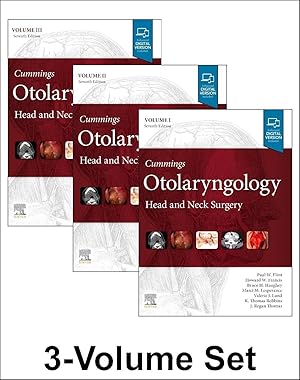 Bild des Verkufers fr Cummings Otolaryngology: Head and Neck Surgery, 3-Volume Set zum Verkauf von moluna