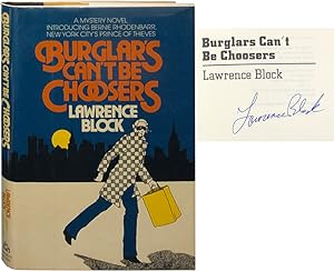 Seller image for Burglars Can't Be Choosers for sale by Carpetbagger Books
