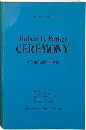 Seller image for Ceremony for sale by Carpetbagger Books