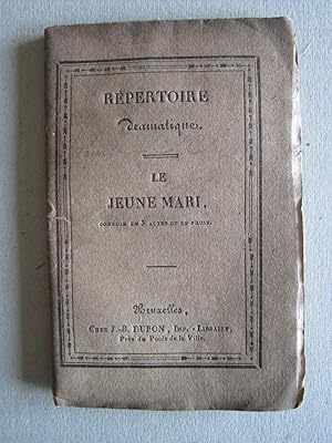 Le jeune mari, comedie en trois actes en prose.