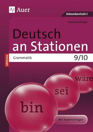 Bild des Verkufers fr Deutsch an Stationen SPEZIAL Grammatik 9-10 zum Verkauf von Rheinberg-Buch Andreas Meier eK