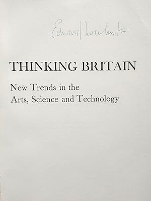 Seller image for Thinking Britain: New Trends in the Arts, Science and Technology for sale by PsychoBabel & Skoob Books