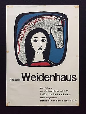 Plakat zur Ausstellung im Kunstkabinett am Steintor in Hannover.