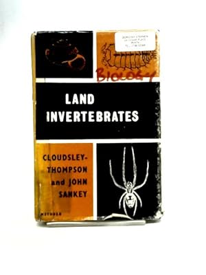 Imagen del vendedor de Land Invertebrates a la venta por World of Rare Books
