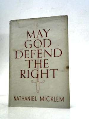 Seller image for May God Defend the Right for sale by World of Rare Books