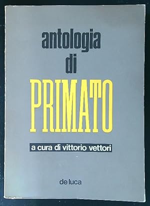 Bild des Verkufers fr Antologia di Primato zum Verkauf von Librodifaccia