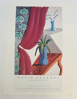 Seller image for Los Angeles Retrospective Exhibition Poster (1994 Lithograph) for sale by Maynard & Bradley