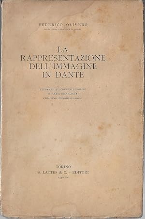 La rappresentazione dell'immagine in Dante