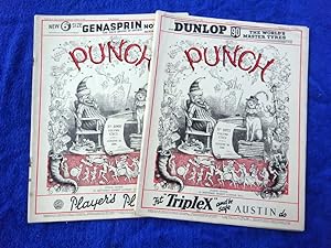 PUNCH or The London Charivari, 1936 August 12th and 26th. 2 Original Magazines,