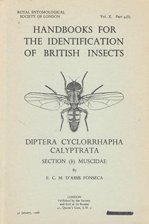 Diptera Cyclorrhapha Calyptrata: Muscidae (Handbooks for the Identification of British Insects 10...