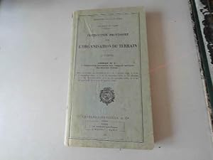 Imagen del vendedor de Instruction provisoire sur l'Organisation du terrain 2e partie Annexe n3 a la venta por JLG_livres anciens et modernes