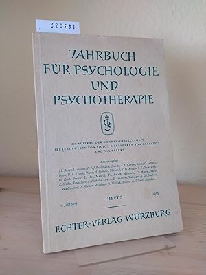 Jahrbuch für Psychologie und Psychotherapie. [Im Auftrag der Görres-Gesellschaft herausgegeben vo...